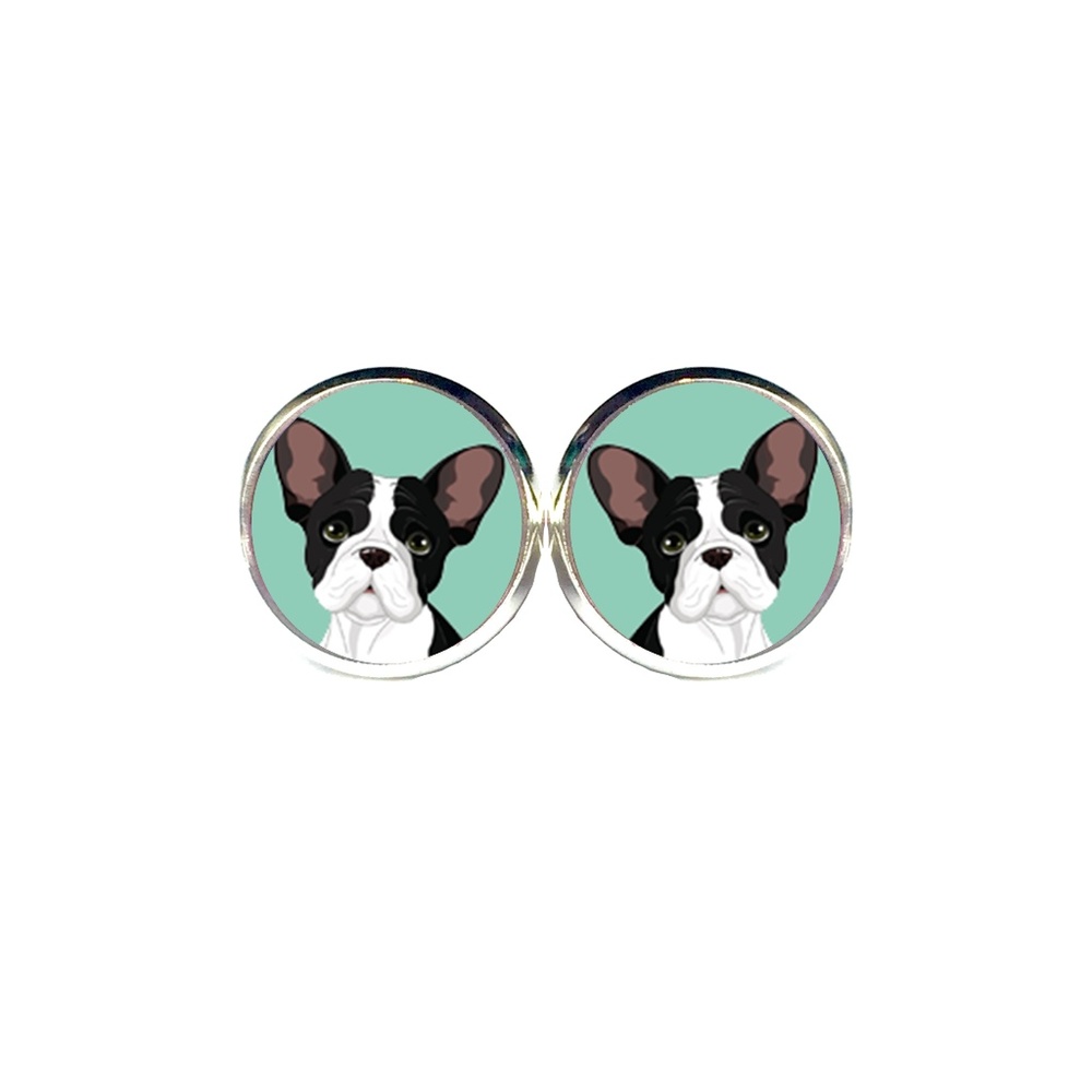 French Bulldog Earrings